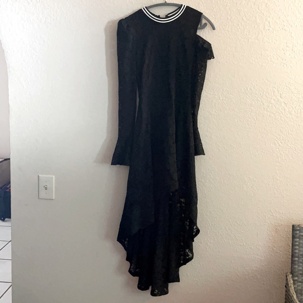 Alana cold shoulder dress